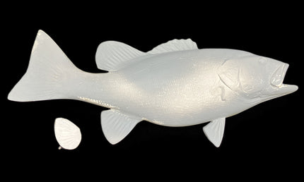 22-INCH SMALLMOUTH BASS BLANK (R), STANDARD