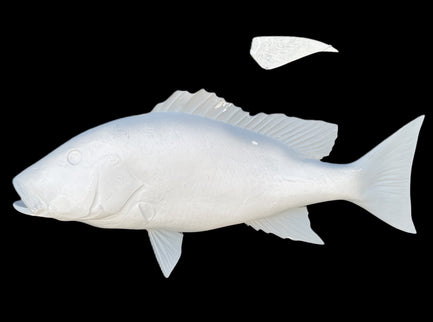 32-INCH MUTTON SNAPPER BLANK, STANDARD