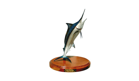 25-INCH BLACK MARLIN TROPHY