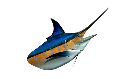 450-POUND MARLIN HEAD MOUNT (BLUE MARLIN)