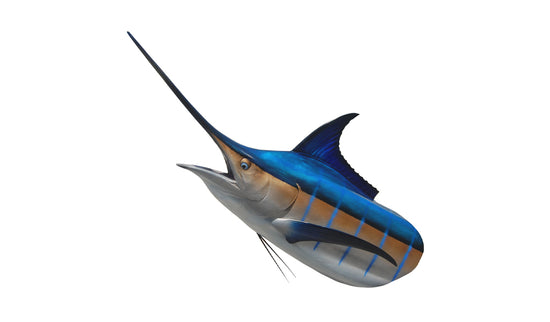 650-POUND MARLIN HEAD MOUNT (BLUE MARLIN)