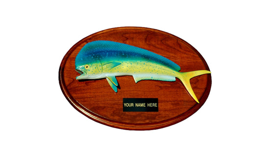 BULL DOLPHIN TROPHY PLAQUE