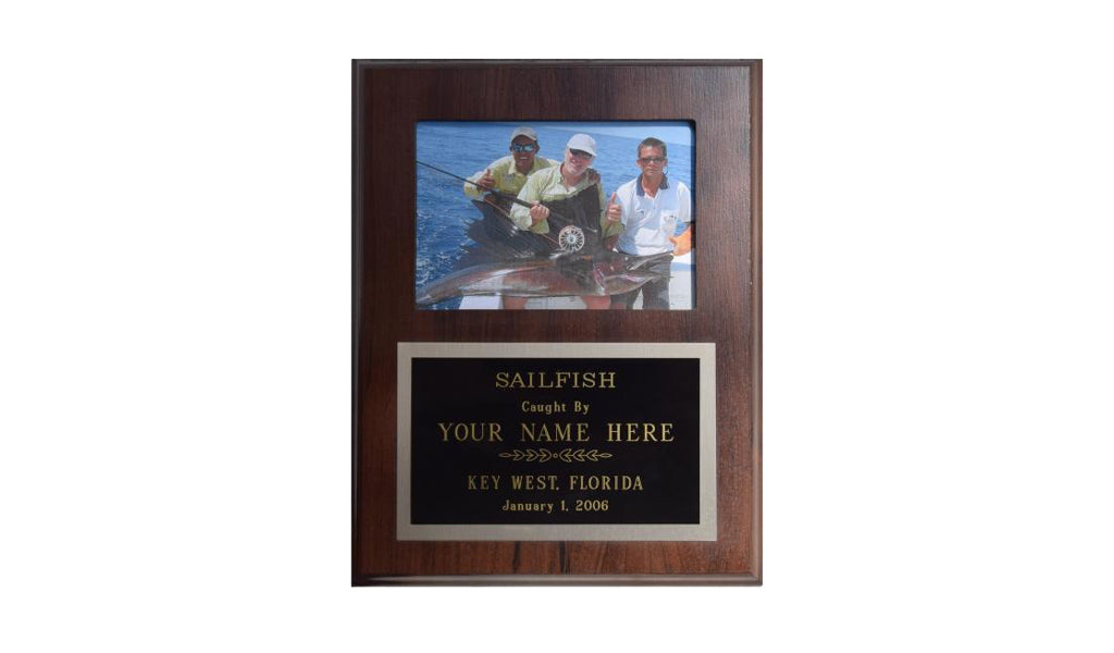 Engraved Plaques Picture Frames 7x9 Laser Engraved Plaque