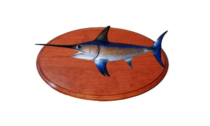 SWORDFISH TROPHY PLAQUE, HORIZONTAL