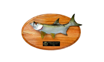 TARPON TROPHY PLAQUE, HORIZONTAL