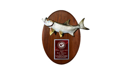 TARPON TROPHY PLAQUE, VERTICAL