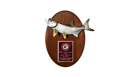 TARPON TROPHY PLAQUE, VERTICAL