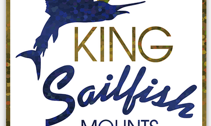 KING SAILFISH HOLOGRAPHIC STICKER